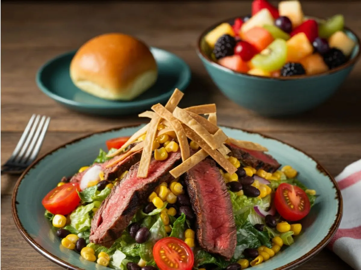 Santa Fe Salad with Grilled Steak Santa Fe Salad with Grilled Steak