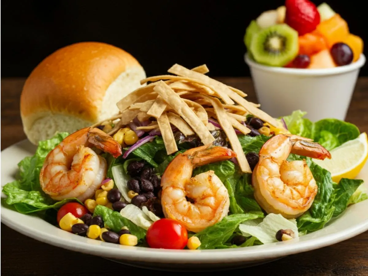 Santa Fe Salad with Grilled Shrimp Santa Fe Salad with Grilled Shrimp