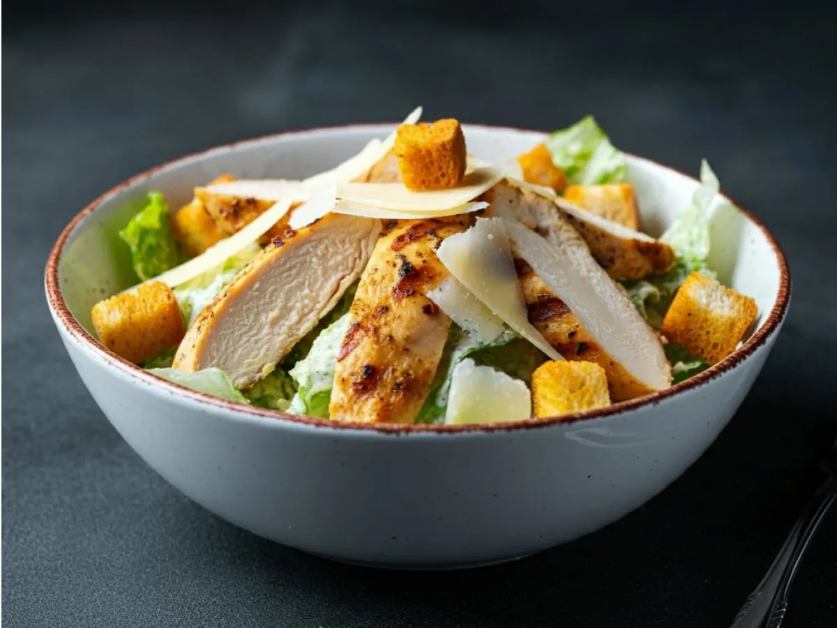 Caesar Salad With Grilled Chicken Caesar Salad With Grilled Chicken
