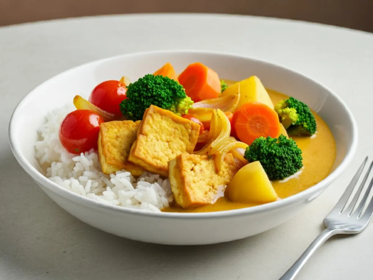 Curry Vegetables Rice Curry Vegetables Rice