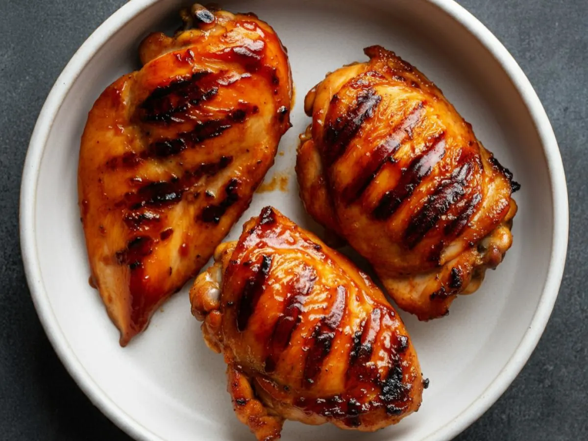 BBQ Chicken Thighs BBQ Chicken Thighs