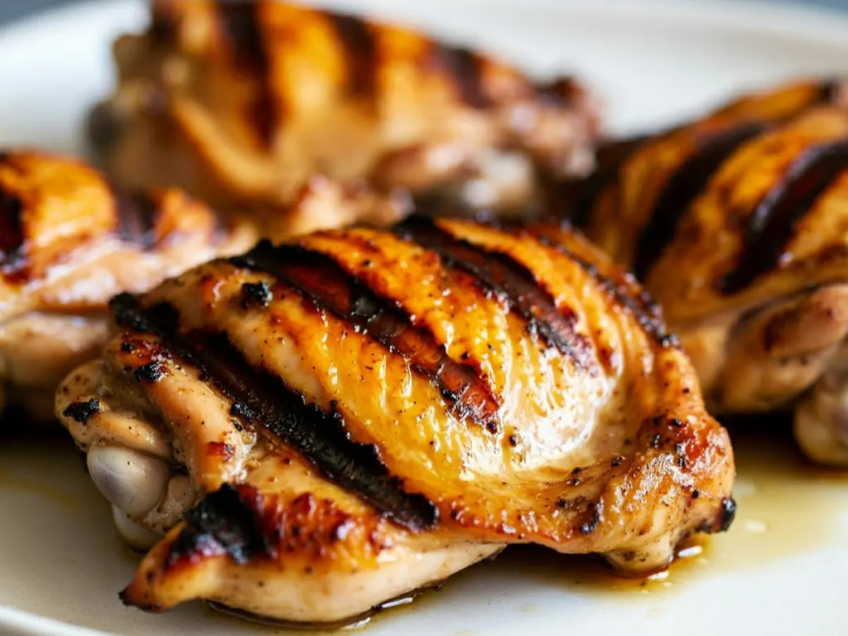 Grilled Chicken Thighs Grilled Chicken Thighs