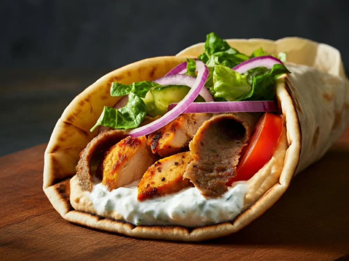 Combo Gyro Wrap Combo Gyro Wrap