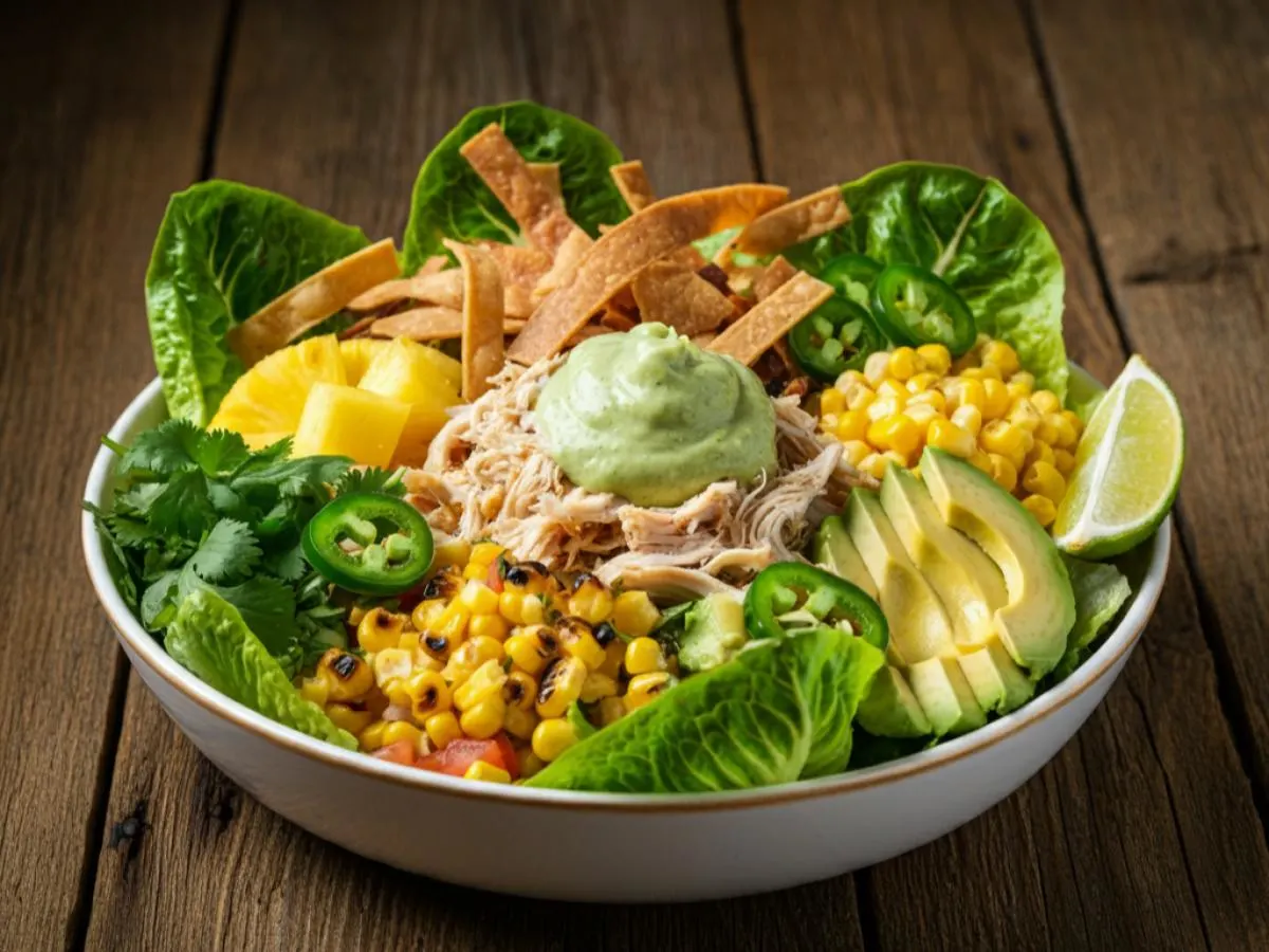 Chicken Sunset Fiesta Salad Chicken Sunset Fiesta Salad