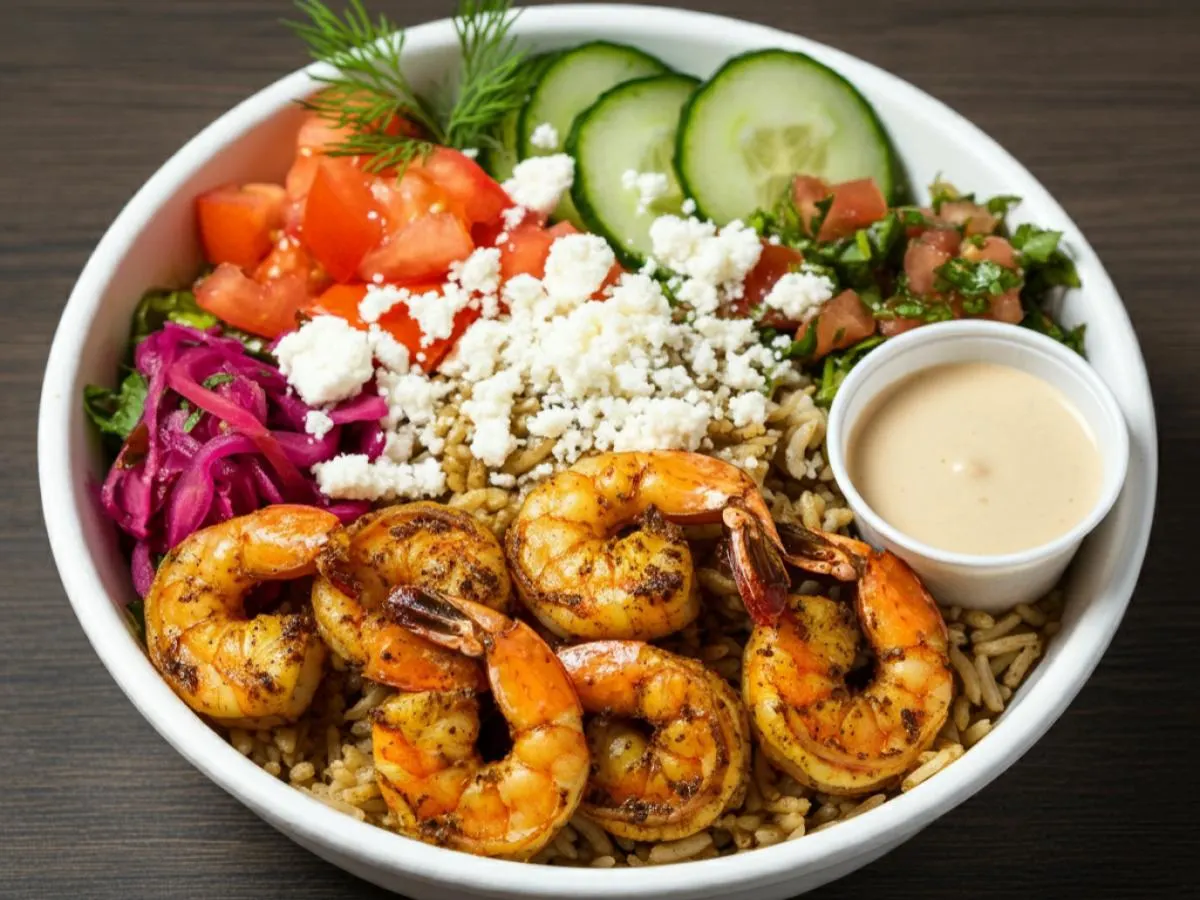 Zaatar Shrimp Bowl Zaatar Shrimp Bowl