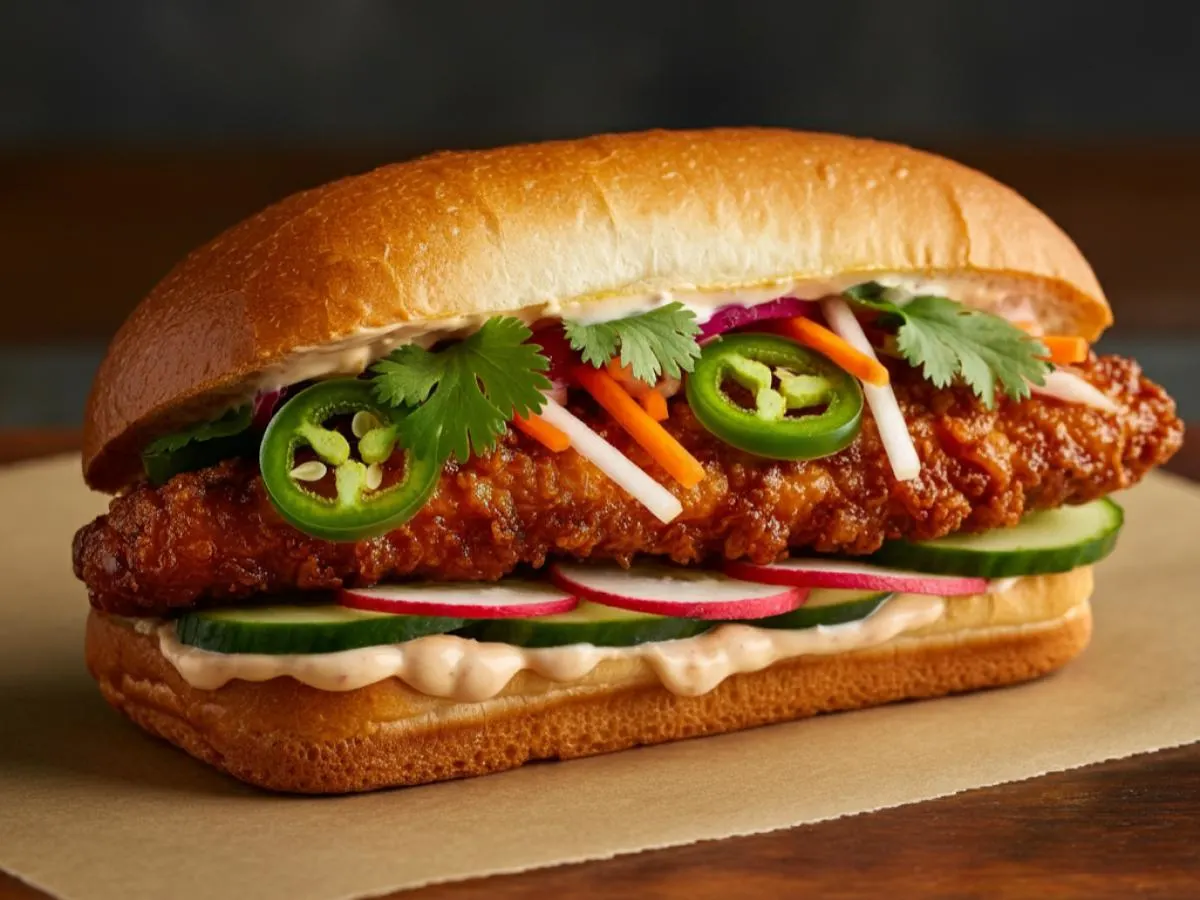 5 Spice Chicken Banh Mi 5 Spice Chicken Banh Mi