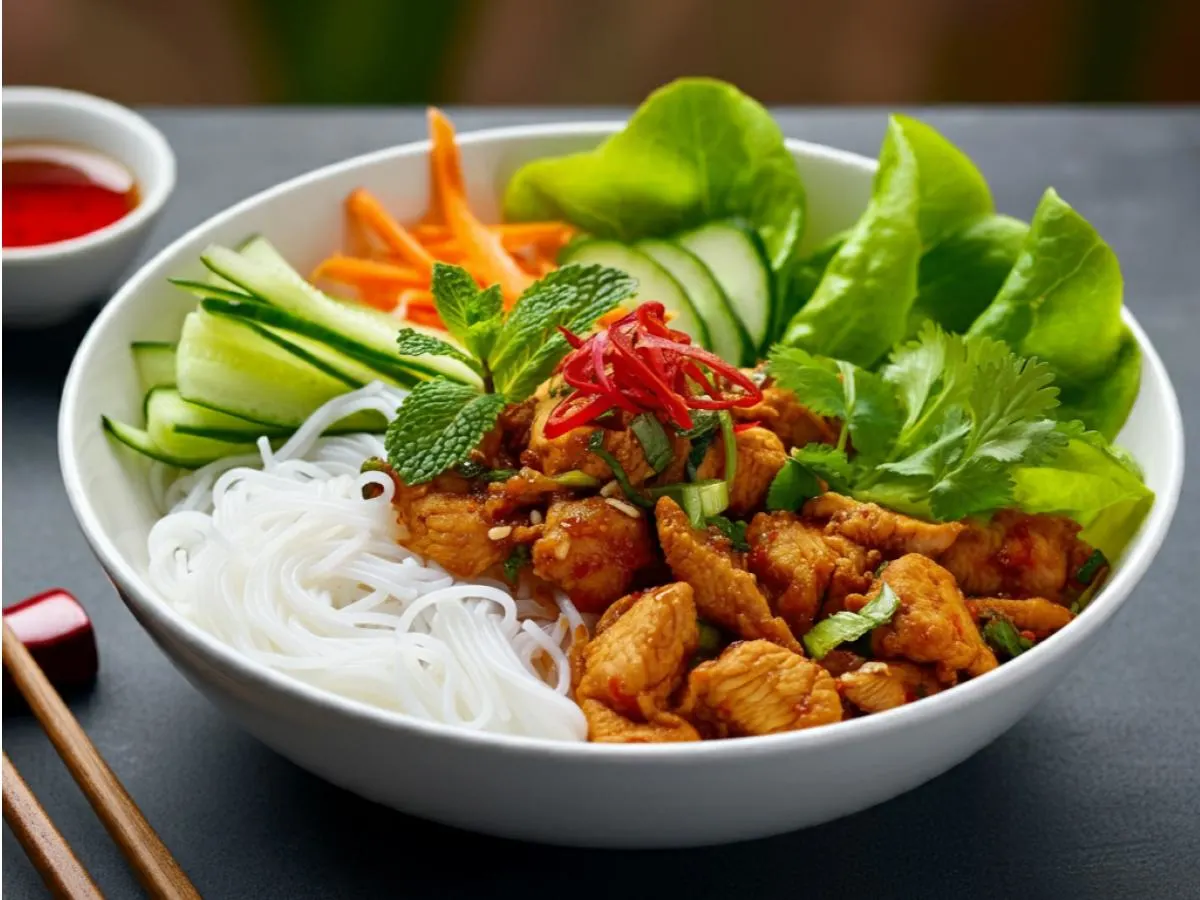 5 Spice Chicken Vermicelli Bowl 5 Spice Chicken Vermicelli Bowl