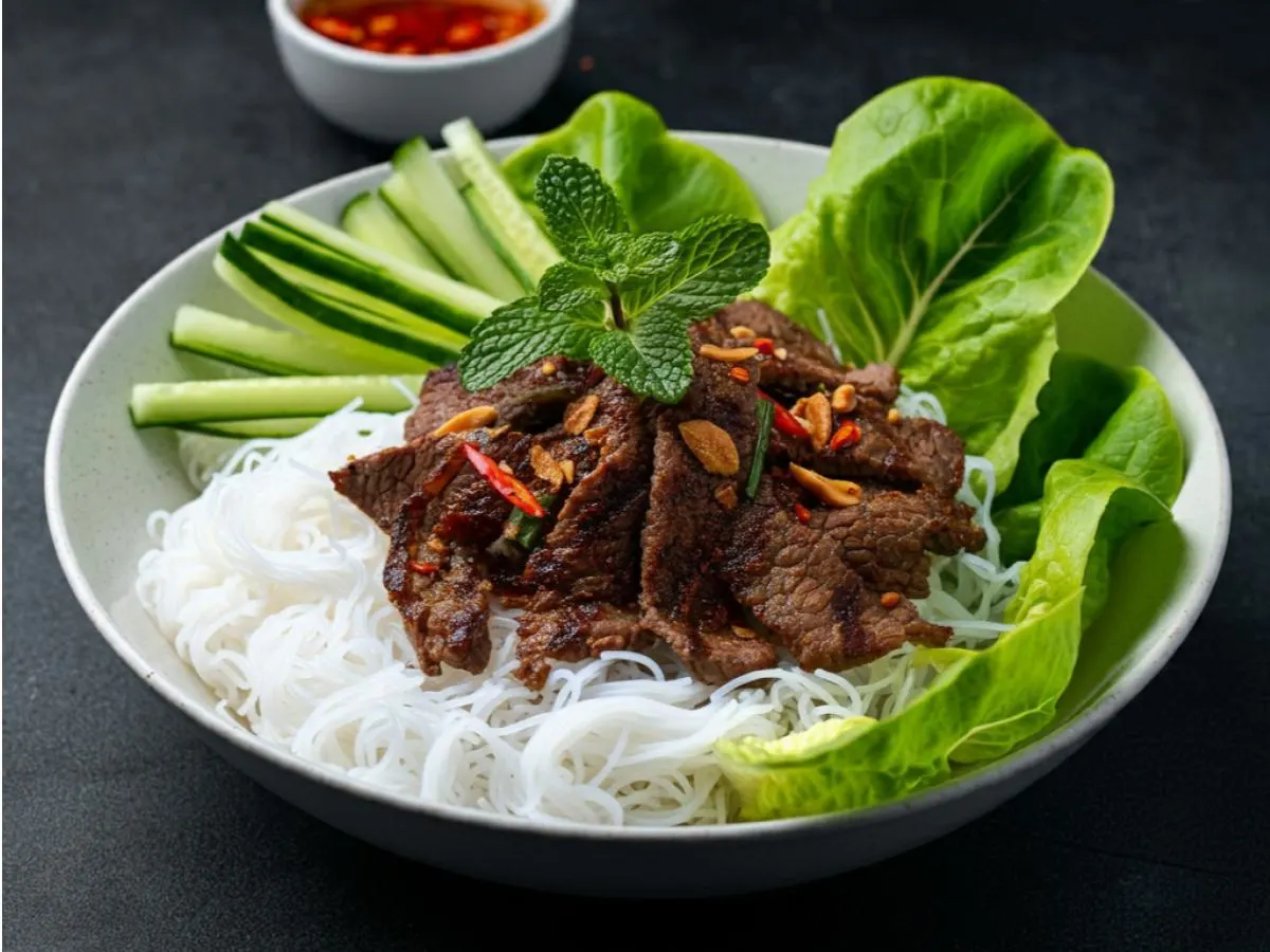 Charbroiled Beef Vermicelli Bowl Charbroiled Beef Vermicelli Bowl