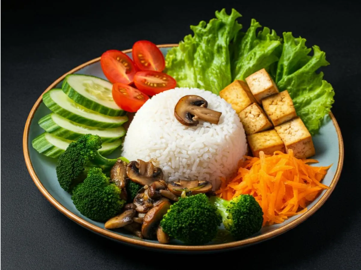 Sauteed Vegetable Rice Plate (Gluten Free/Vegan) Sauteed Vegetable Rice Plate (Gluten Free/Vegan)