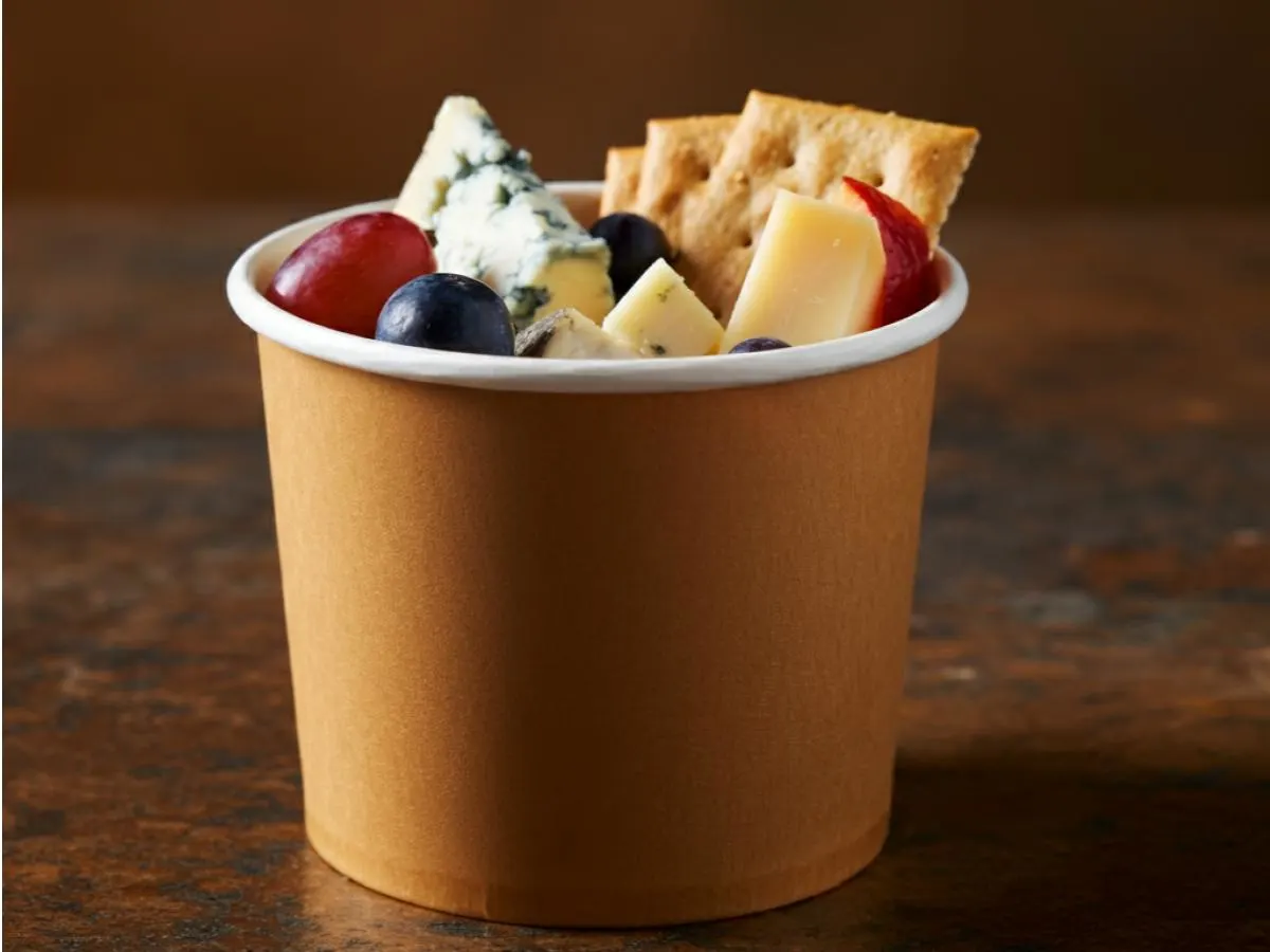 Gluten Free Cheese and Fruit Charcuterie Cup Gluten Free Cheese and Fruit Charcuterie Cup