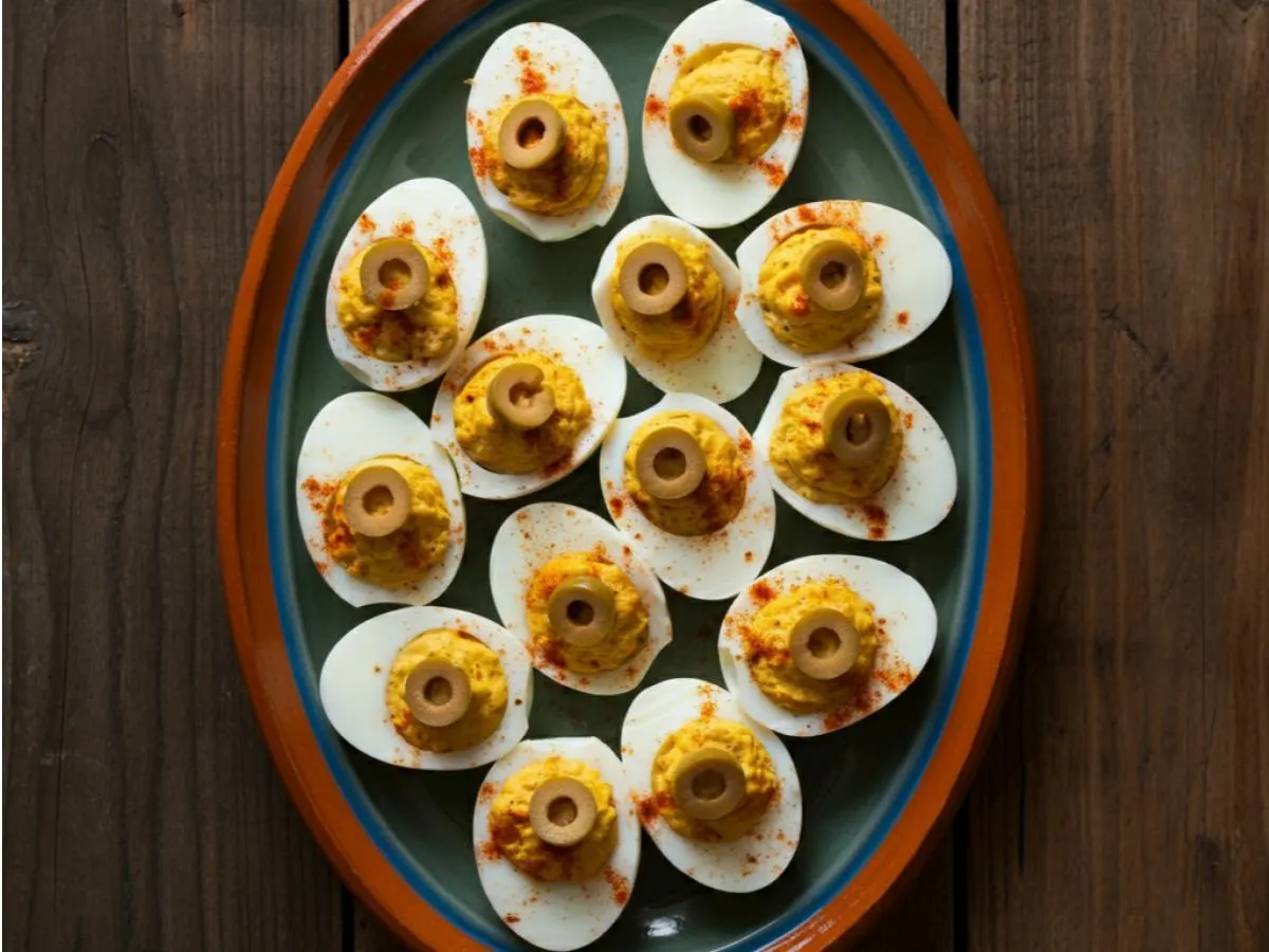 Southwestern Deviled Eggs Platter Southwestern Deviled Eggs Platter