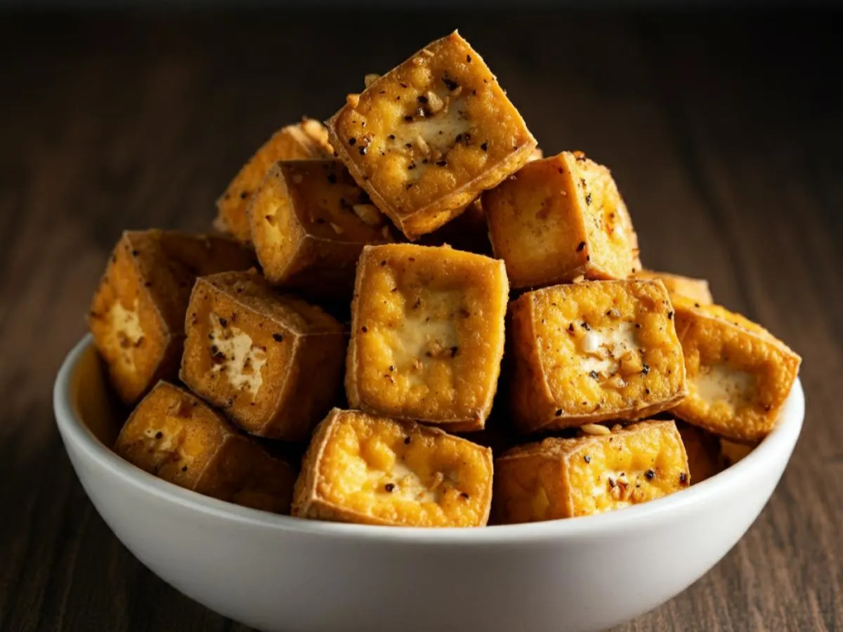Garlic Pepper Fried Tofu Garlic Pepper Fried Tofu