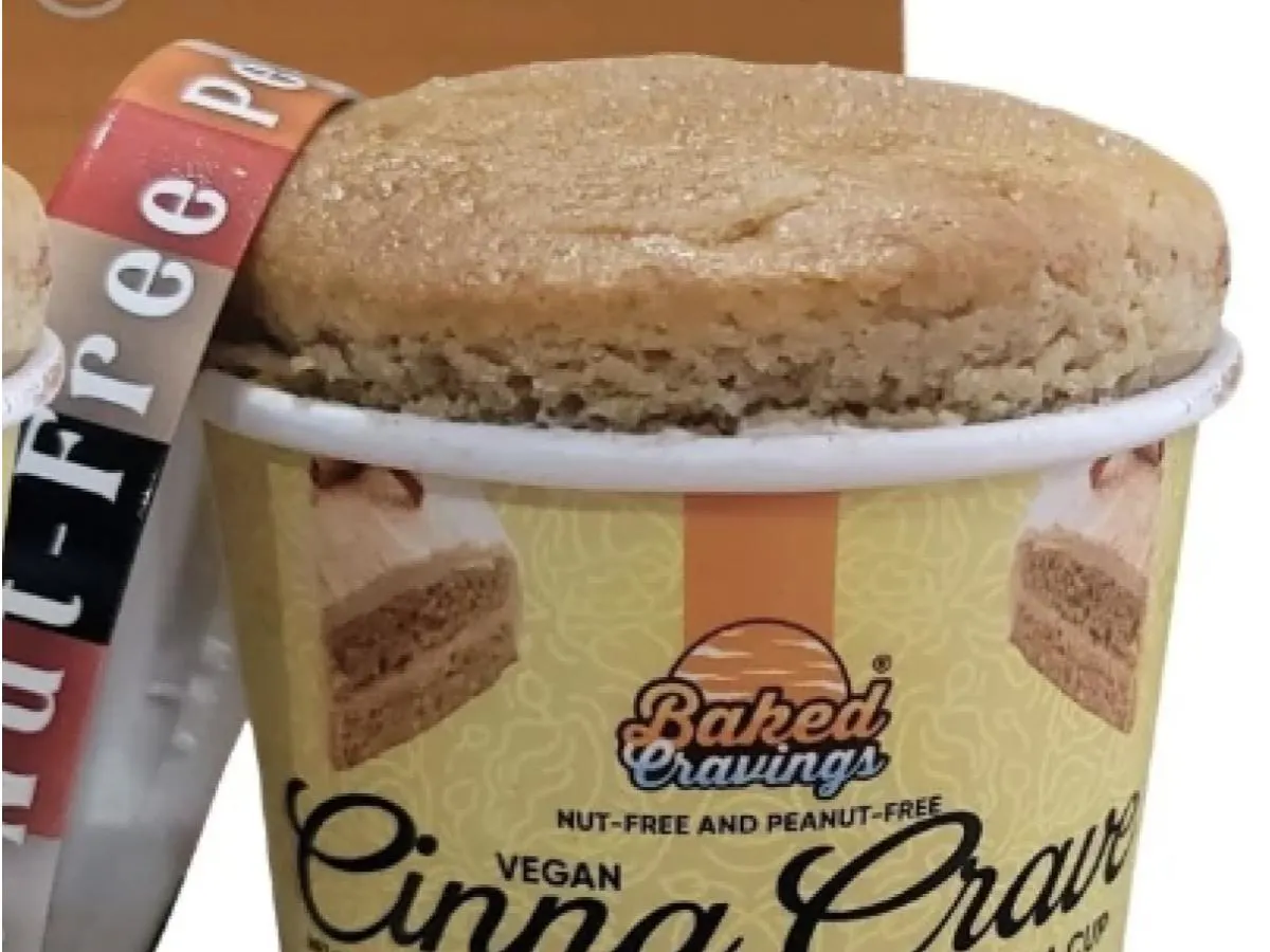 Vegan Cinna Crave Cake in a Cup Vegan Cinna Crave Cake in a Cup