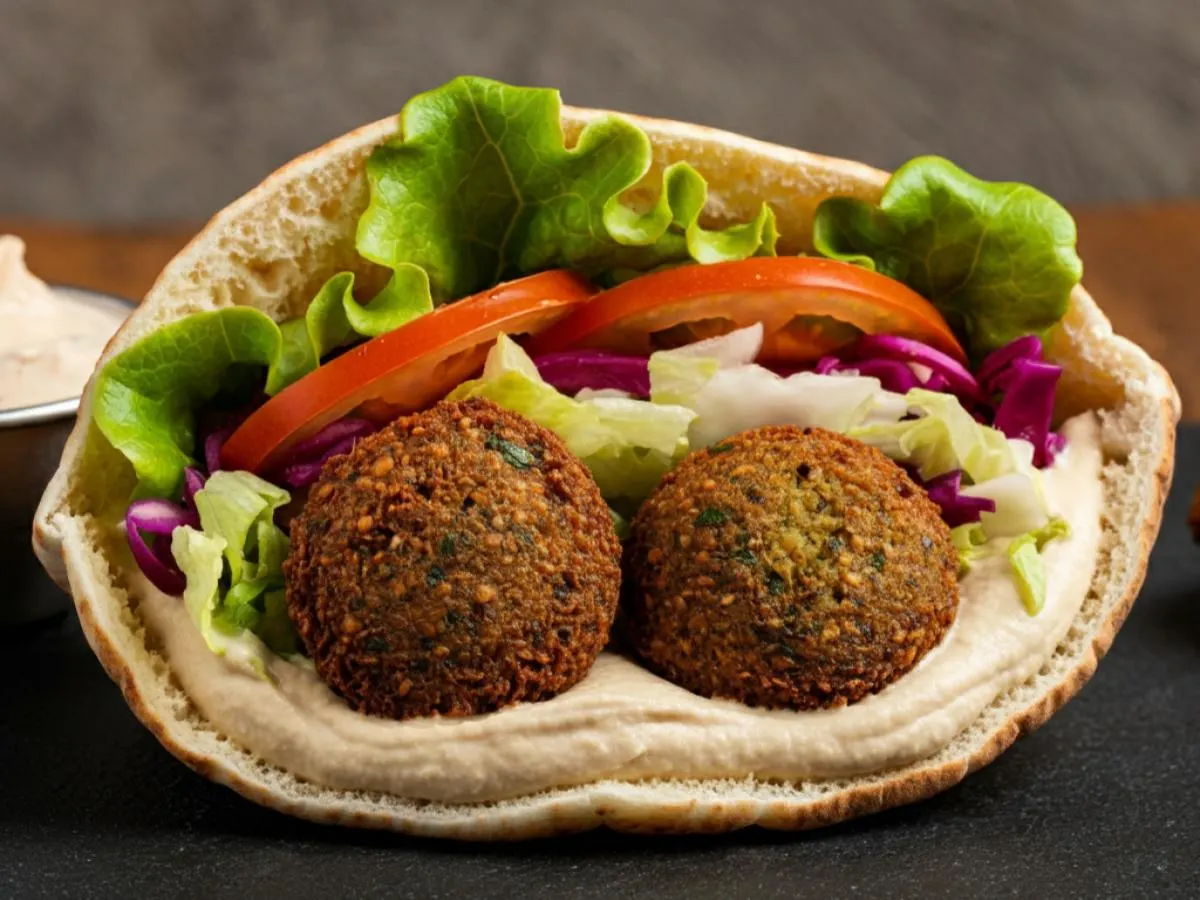 Falafel Wrap Falafel Wrap