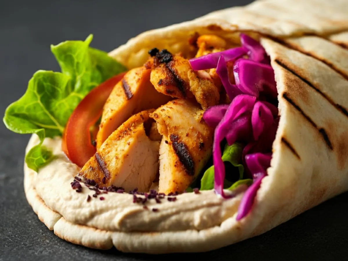 Chicken Shawarma Wrap Chicken Shawarma Wrap