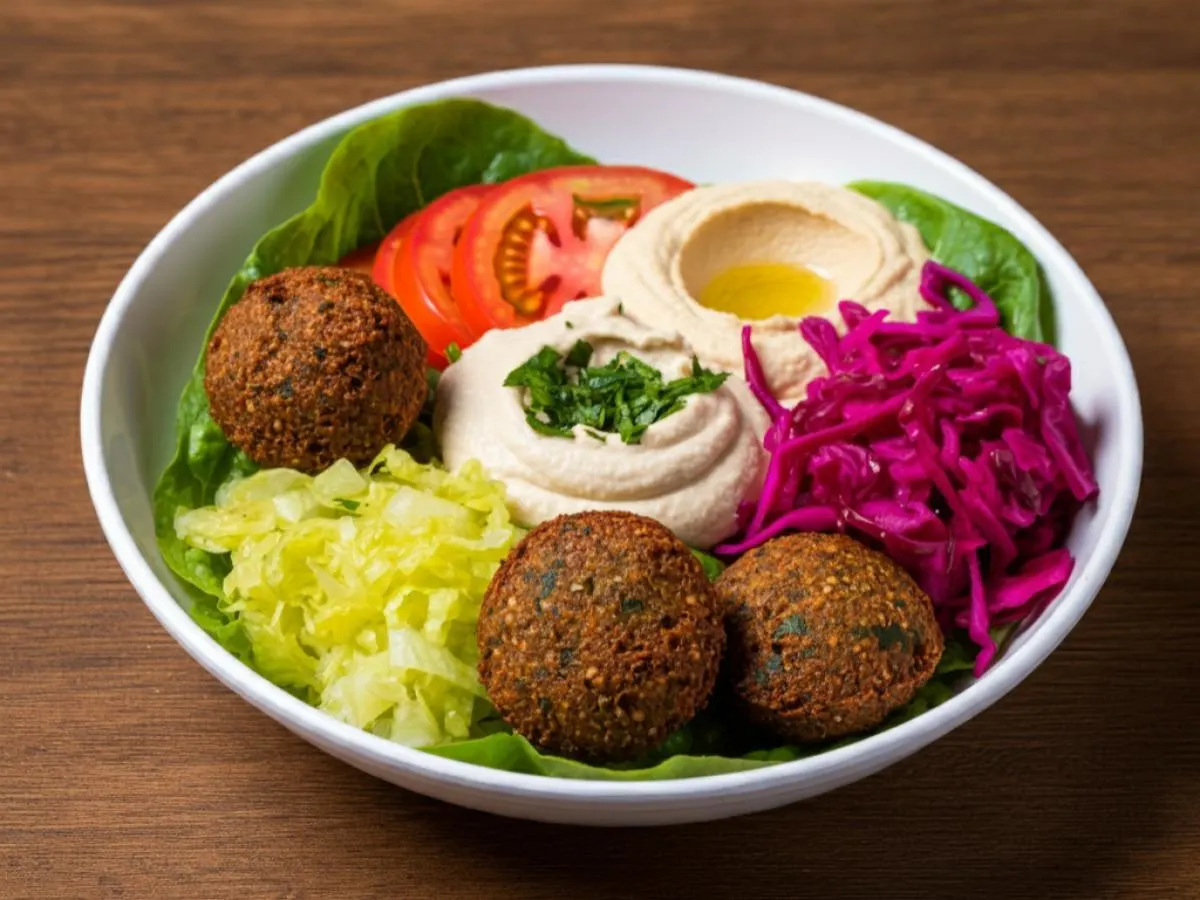 Gluten Free Falafel Bowl Gluten Free Falafel Bowl