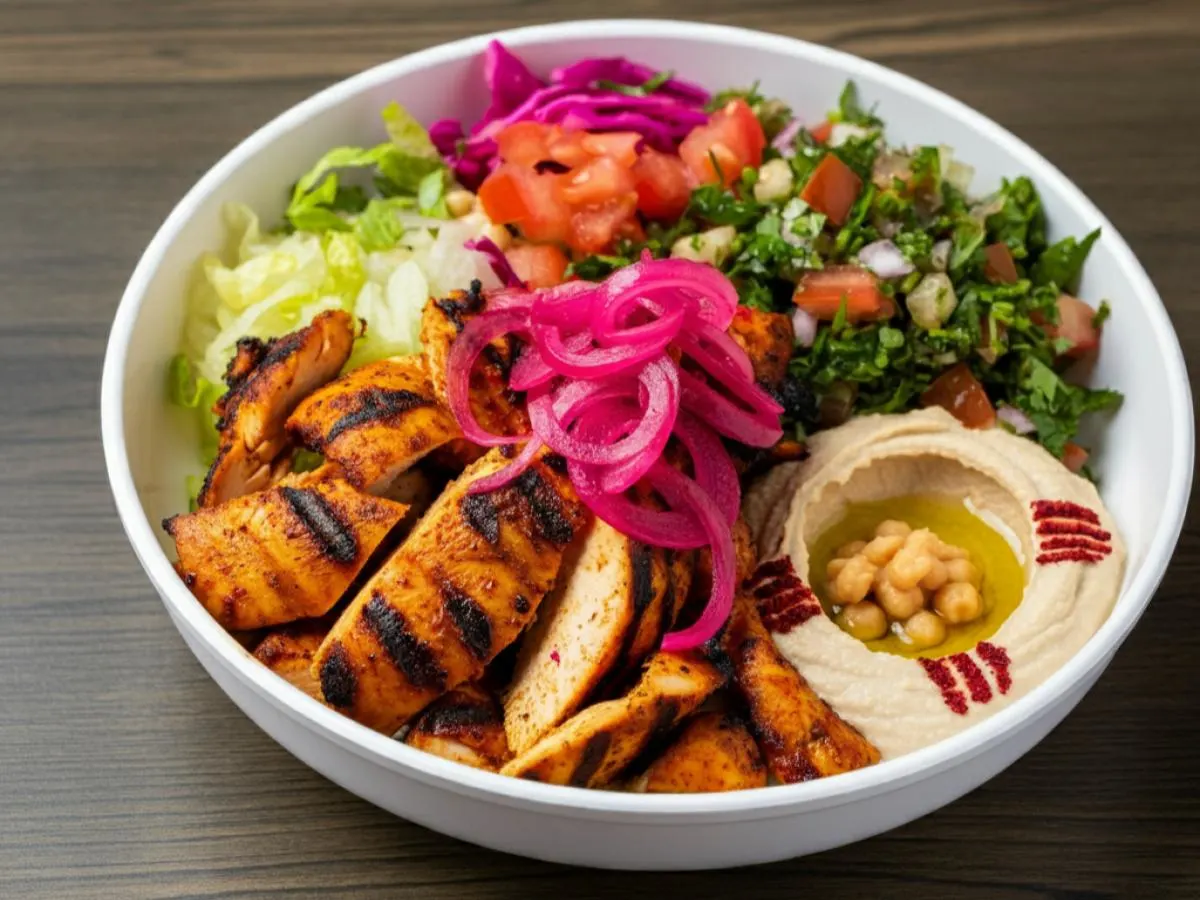 Gluten Free Chicken Shawarma Bowl Gluten Free Chicken Shawarma Bowl