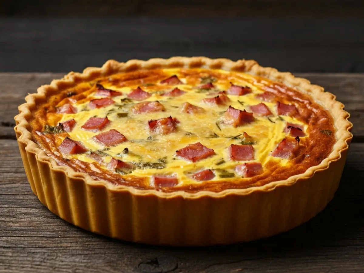 Ham and Cheese Quiche (4 inch)
