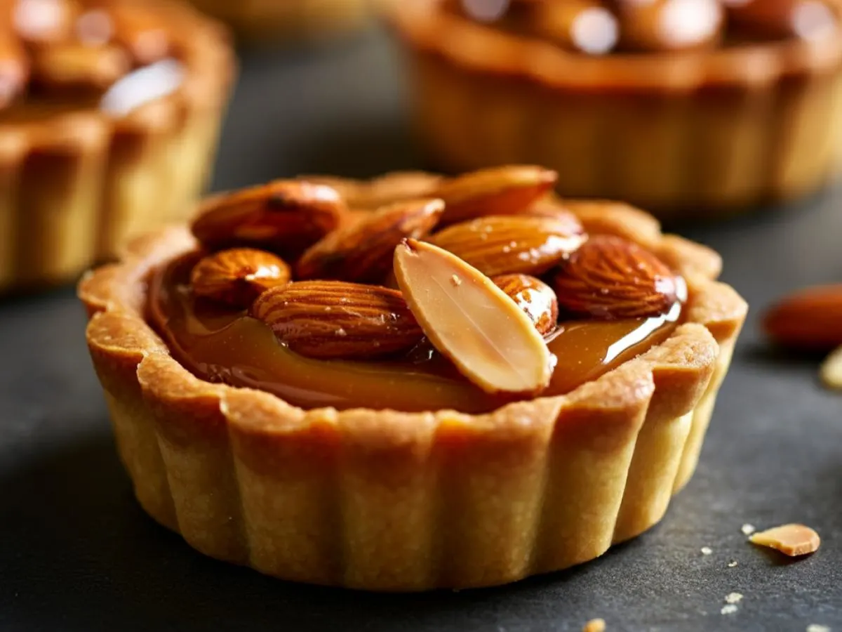 Almond Caramel Tart (4 inch)