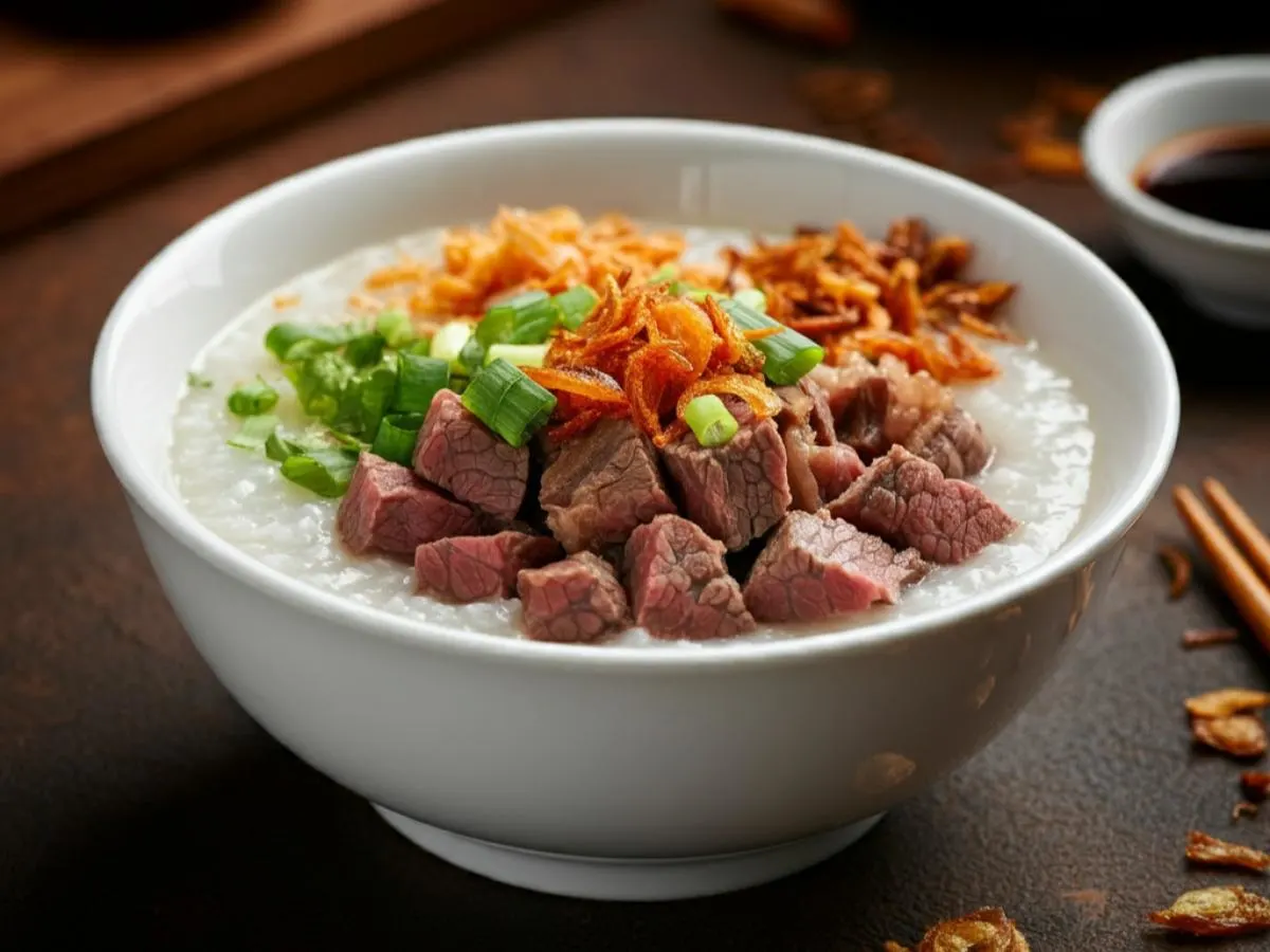 Beef Congee Beef Congee