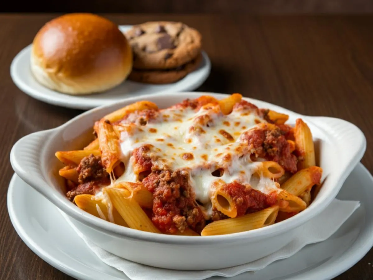 Baked Mostaccioli