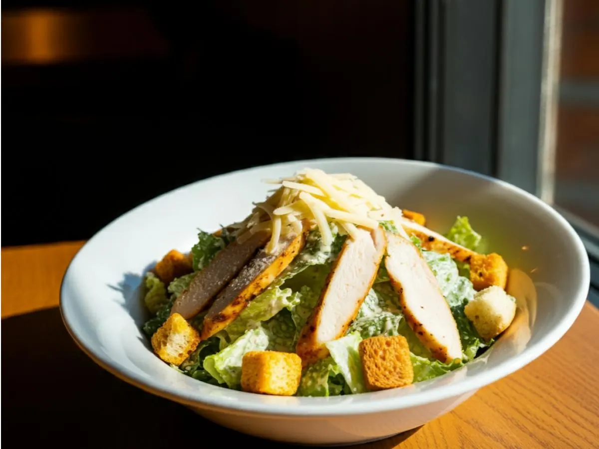 Caesar Salad with Chicken Caesar Salad with Chicken
