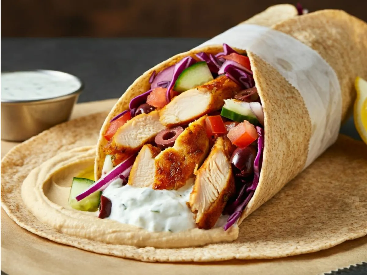 Chicken Shawarma | Wheat Wrap