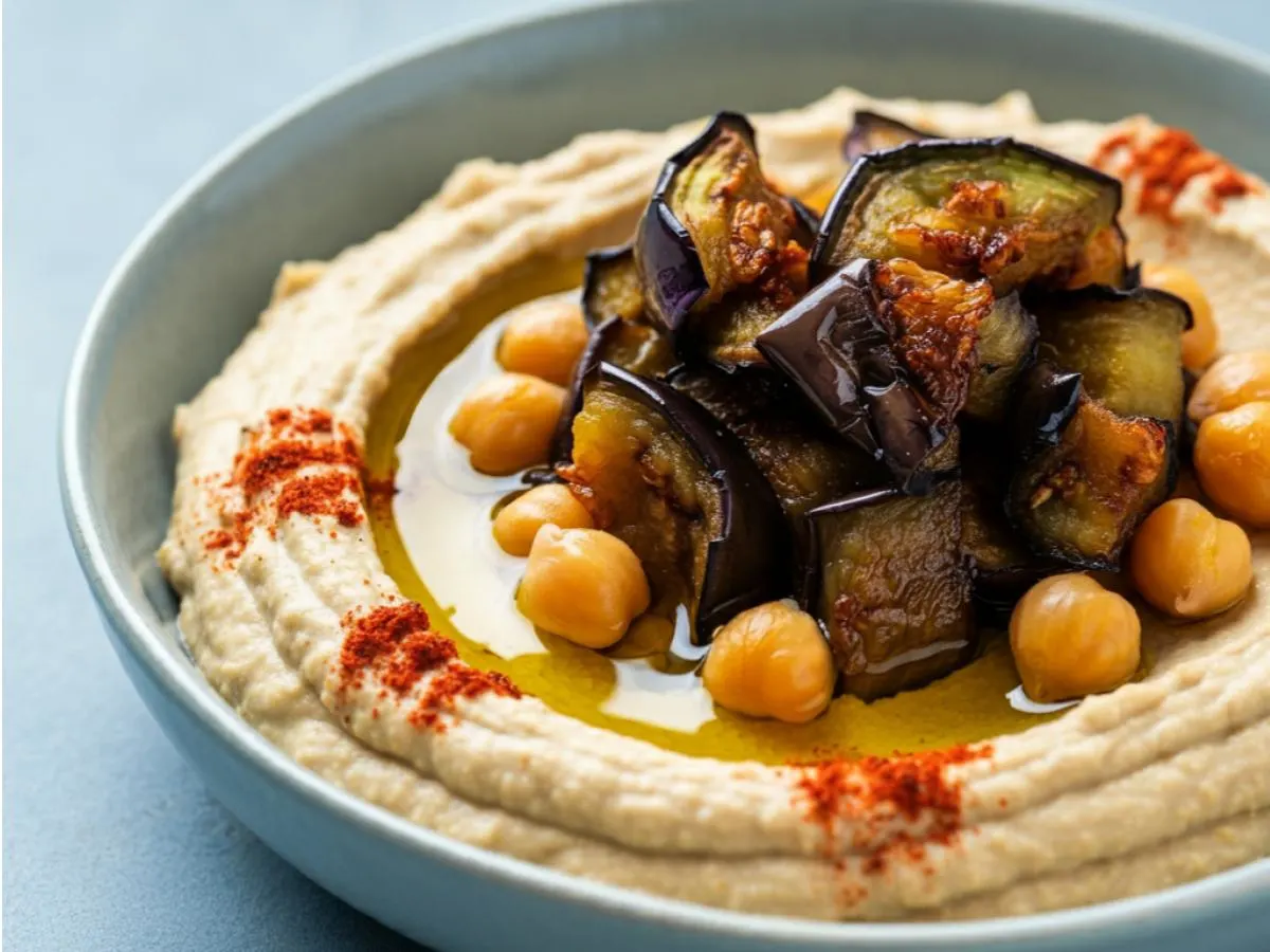 Roasted Eggplant Hummus