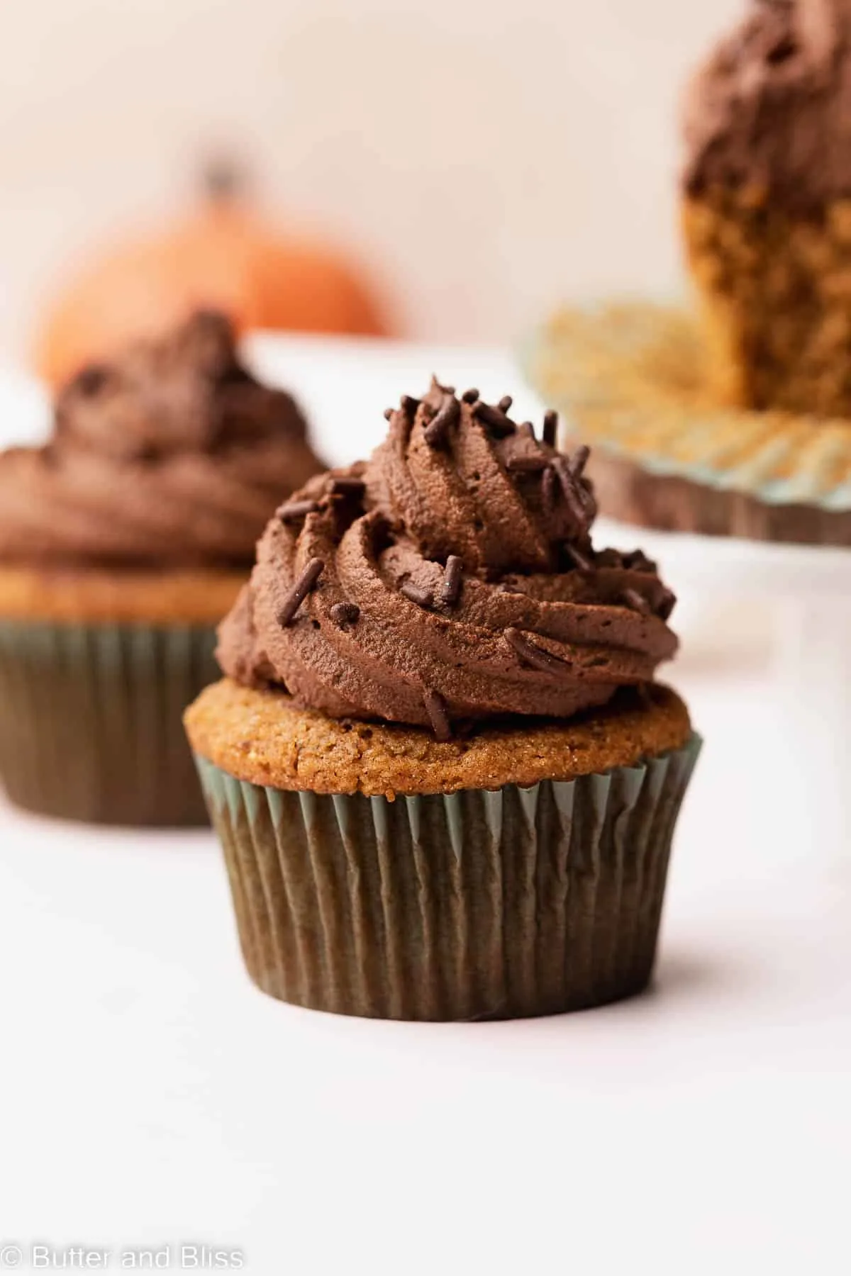 Chocolate Ganache Cupcakes (V/GF)