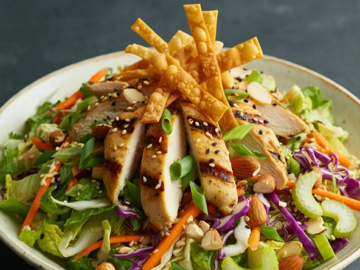 Asian Style Chopped Salad Boxed Meal with Chicken