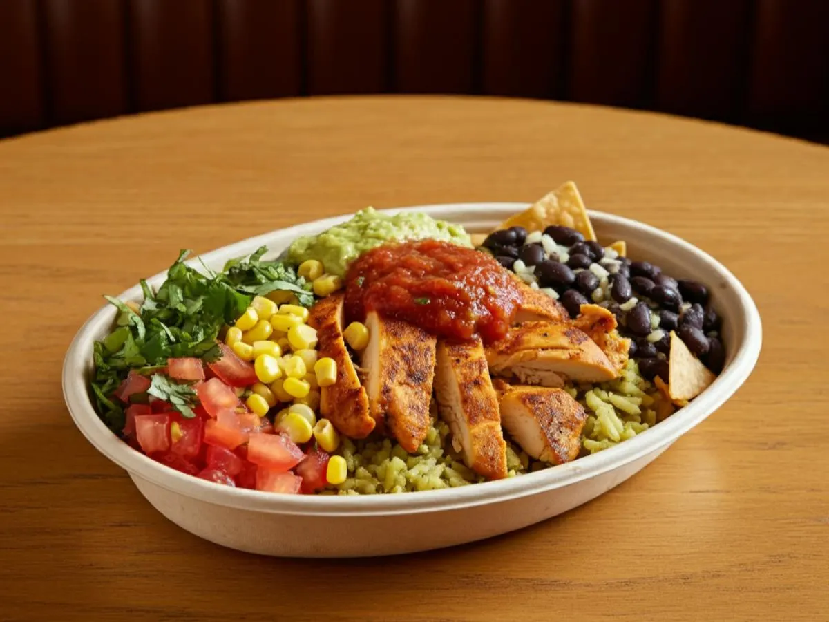 Dairy Free Chicken Burrito Bowl