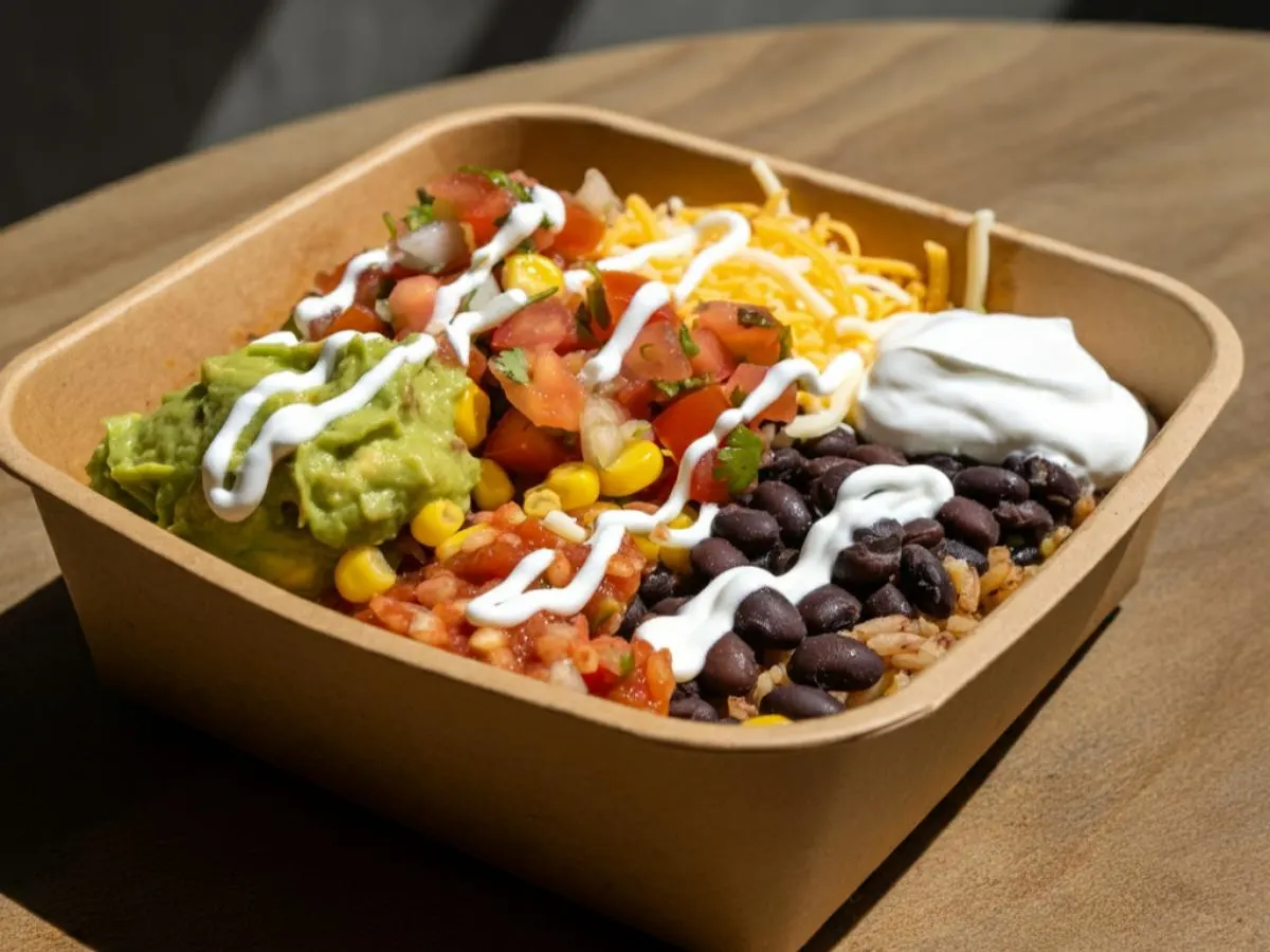 Deluxe Vegetarian Burrito Bowl
