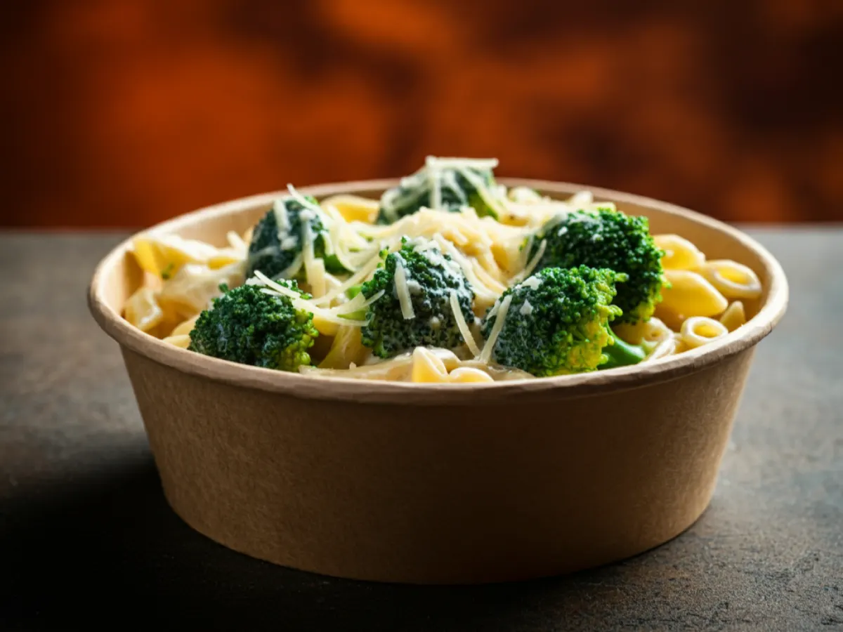 Broccoli Alfredo Bowl