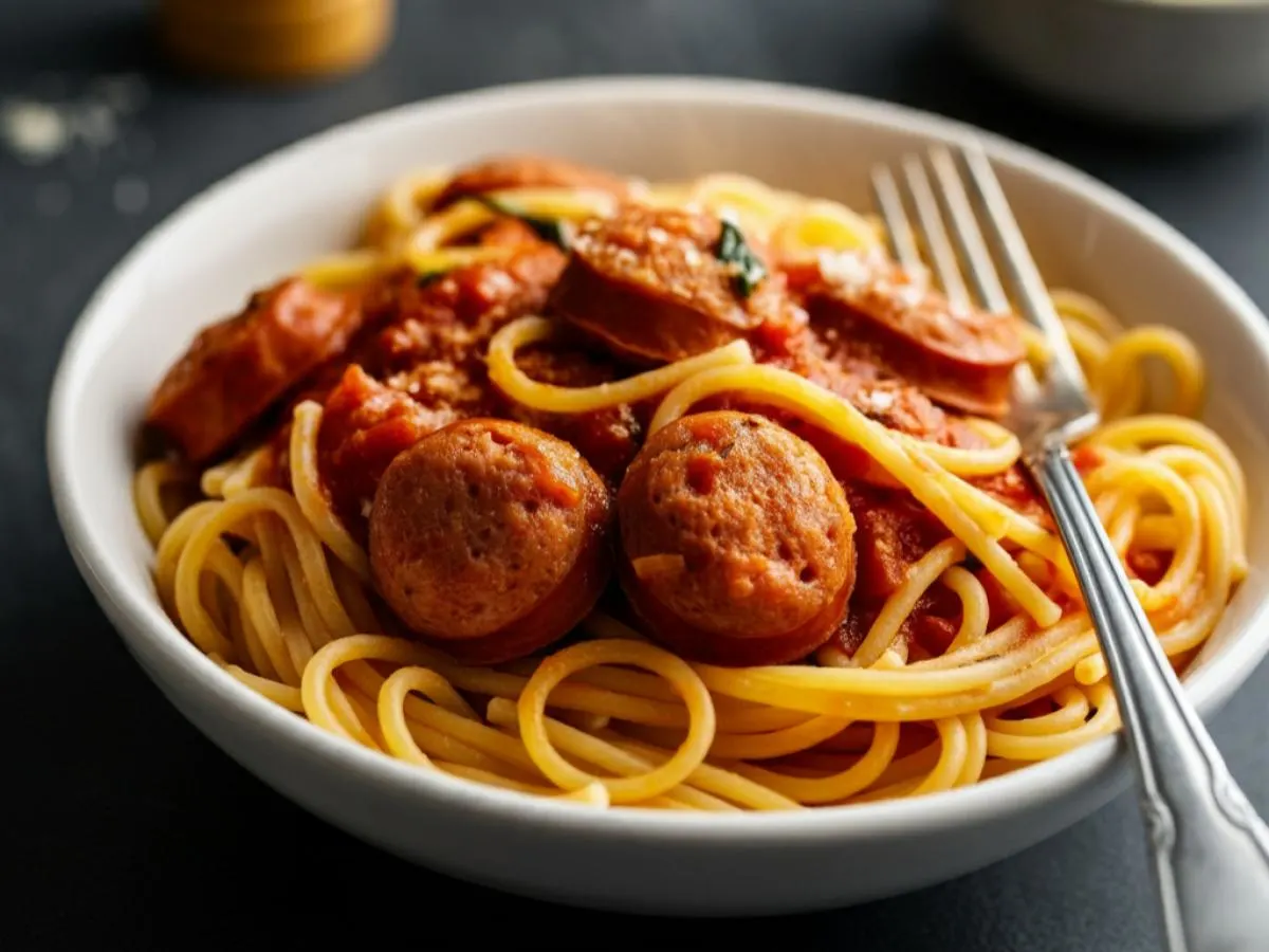 Classic Pasta Bowl with Italian Sausage