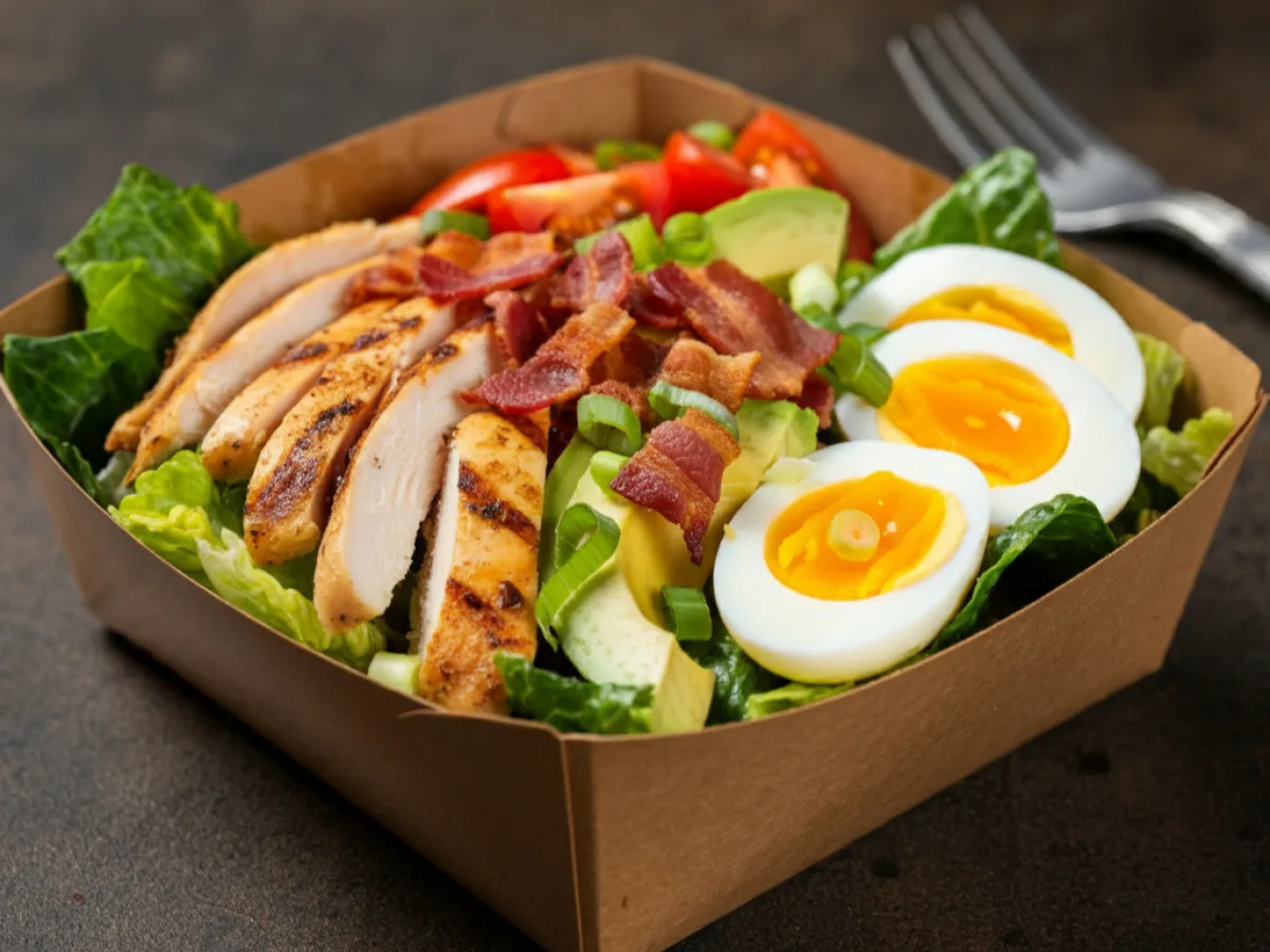 Cobb Salad Boxed Meal with Chicken