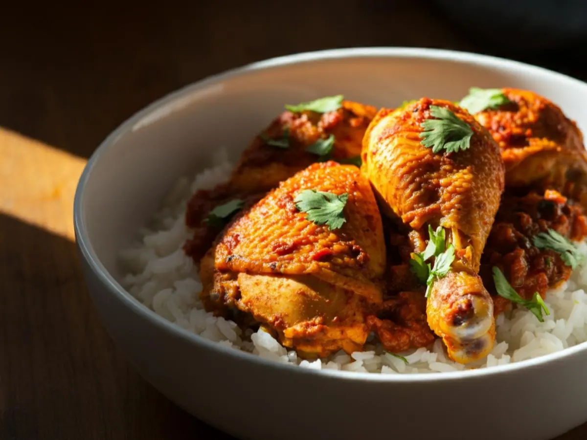 Morrocan Harissa Chicken with Rice Morrocan Harissa Chicken with Rice