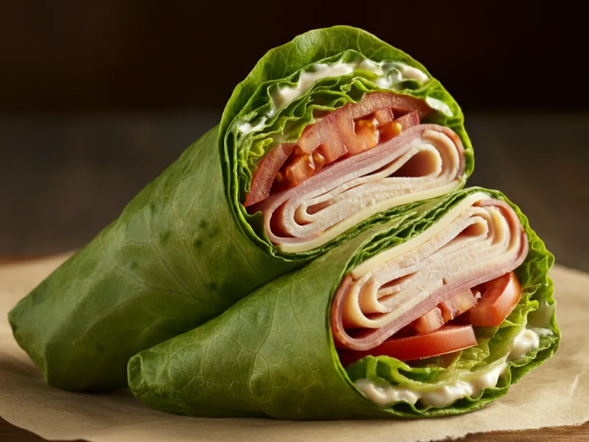 Lettuce Wrapped Country Club and Regular Jimmy Chips Lettuce Wrapped Country Club and Regular Jimmy Chips