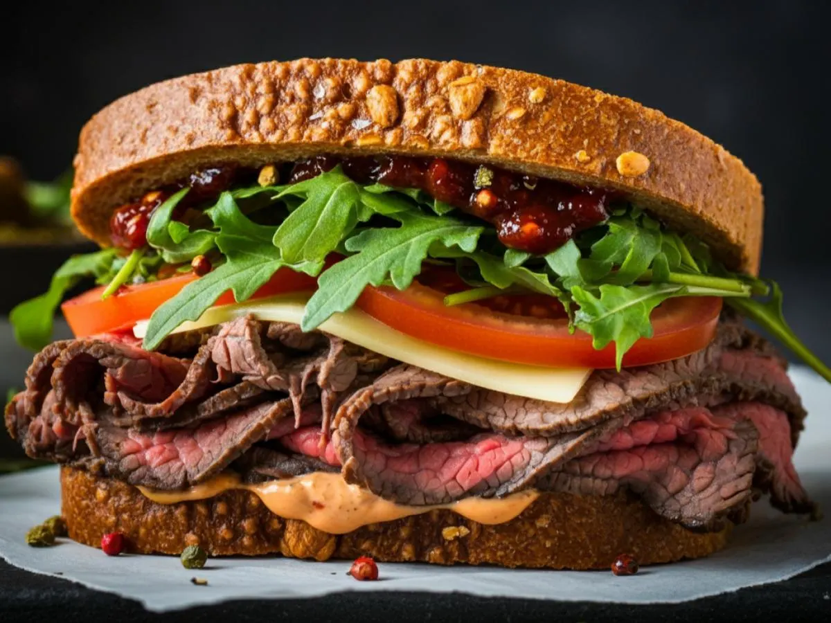 Gluten-Free Individual Roast Beef Sandwich
