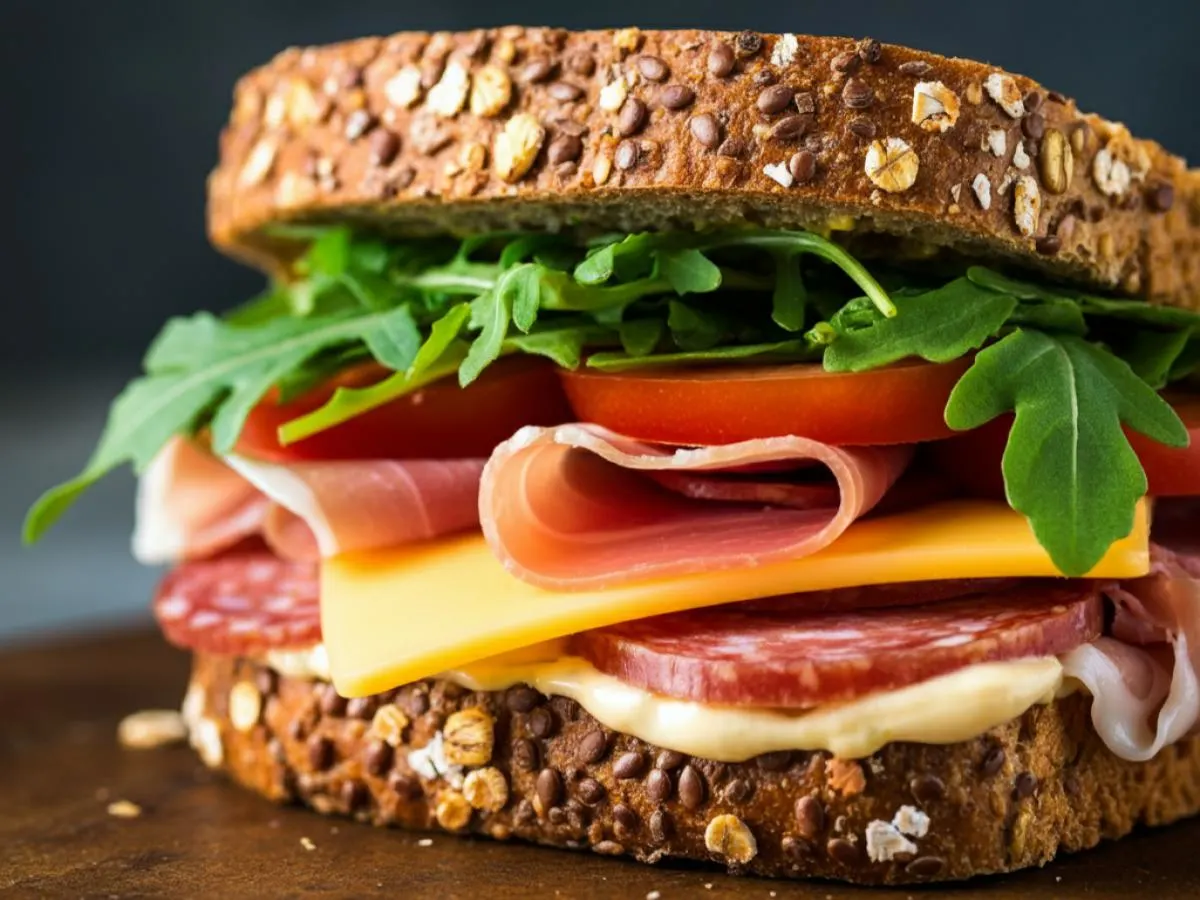 Gluten-Free Individual Italian Combo Sandwich (No Mayo)