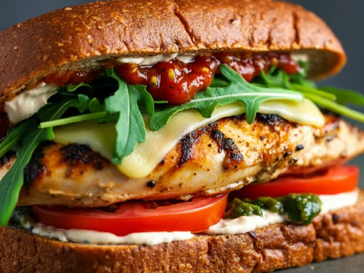 Gluten-Free Individual Herb Crusted Chicken Sandwich