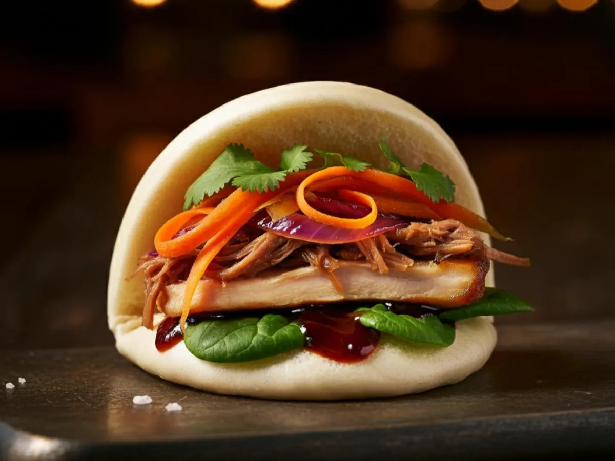 Chicken Sourdough Bao Chicken Sourdough Bao
