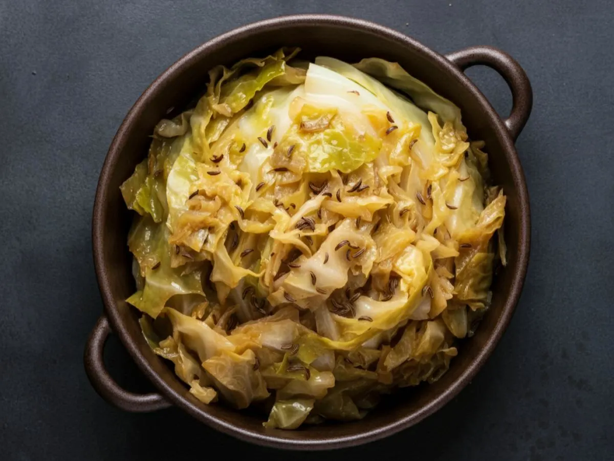Vegan Braised Cabbage Vegan Braised Cabbage