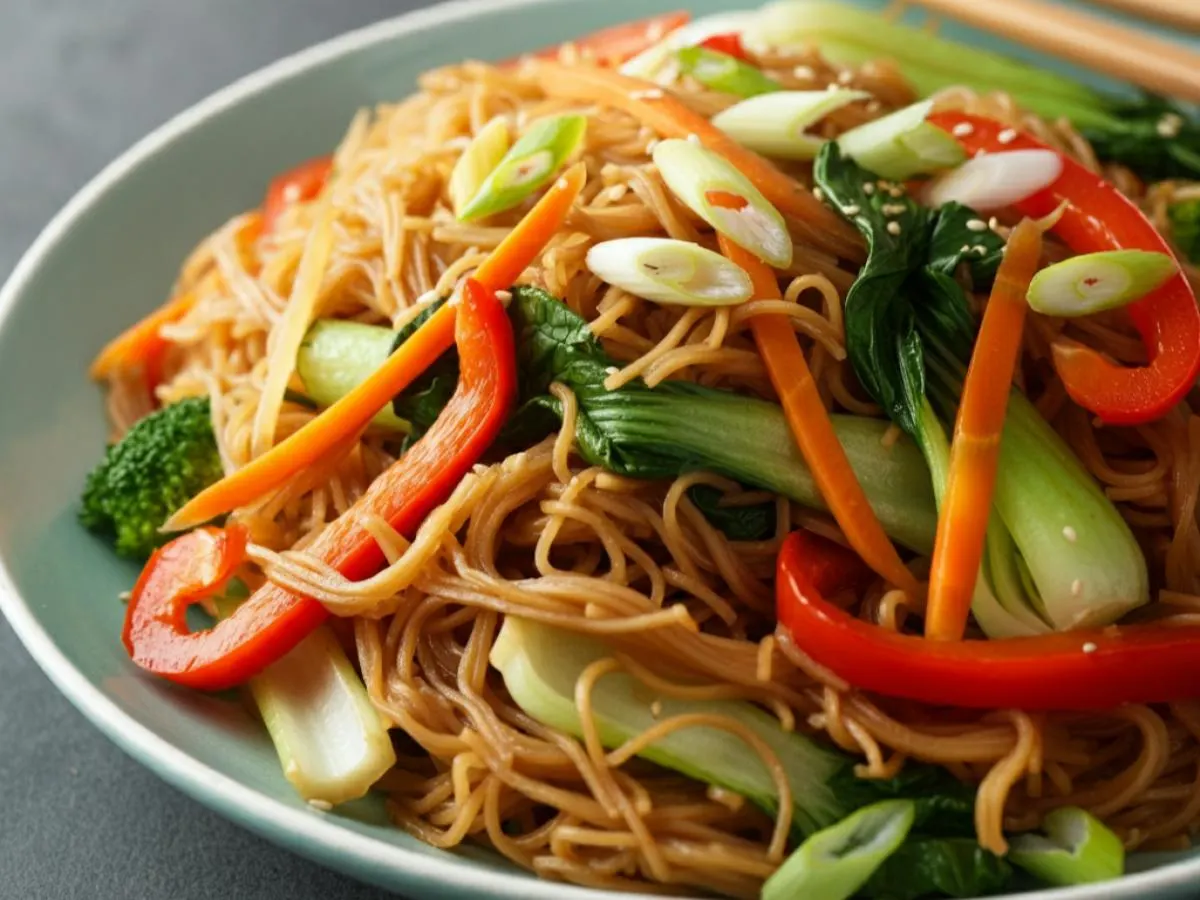 Vegetarian Pancit Behon Vegetarian Pancit Behon