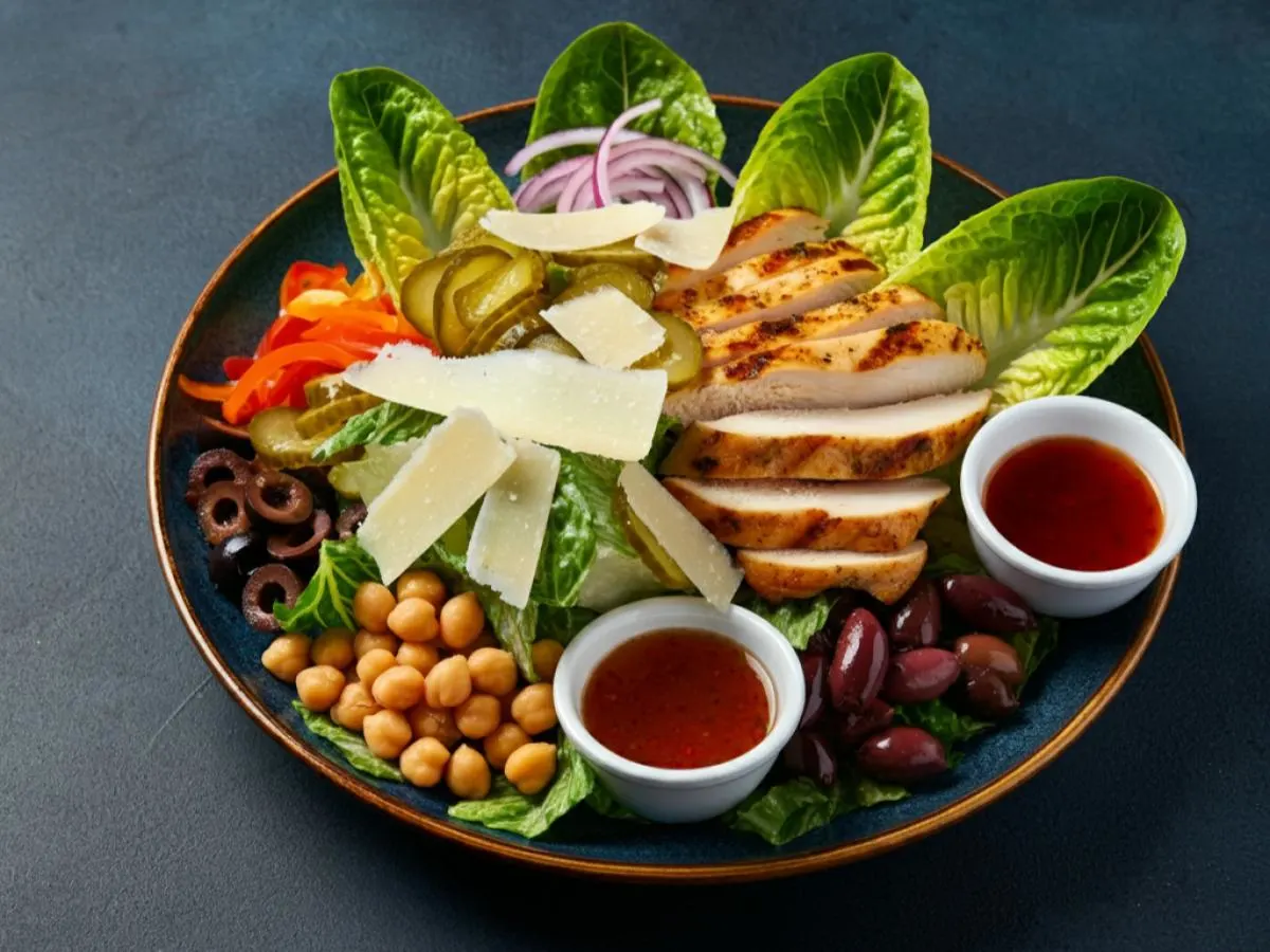 Chicken Antipasto Entree Salad Chicken Antipasto Entree Salad