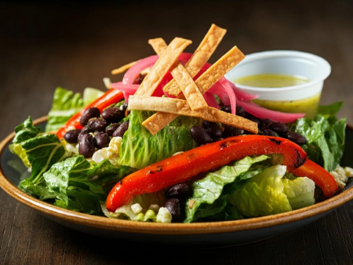 Individual Mexican Crunch Salad Individual Mexican Crunch Salad