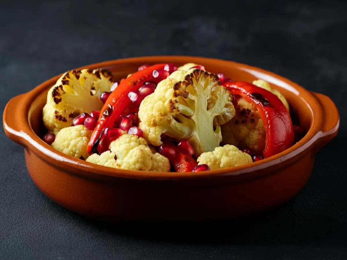 Roasted Cauliflower & Peppers Roasted Cauliflower & Peppers