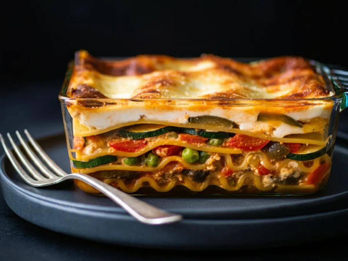 Creamy Vegetarian Lasagna Creamy Vegetarian Lasagna