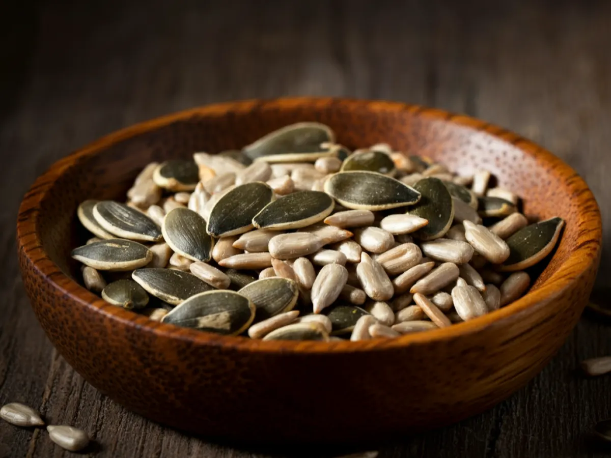 Roasted Sunflower and Pumpkin Seeds