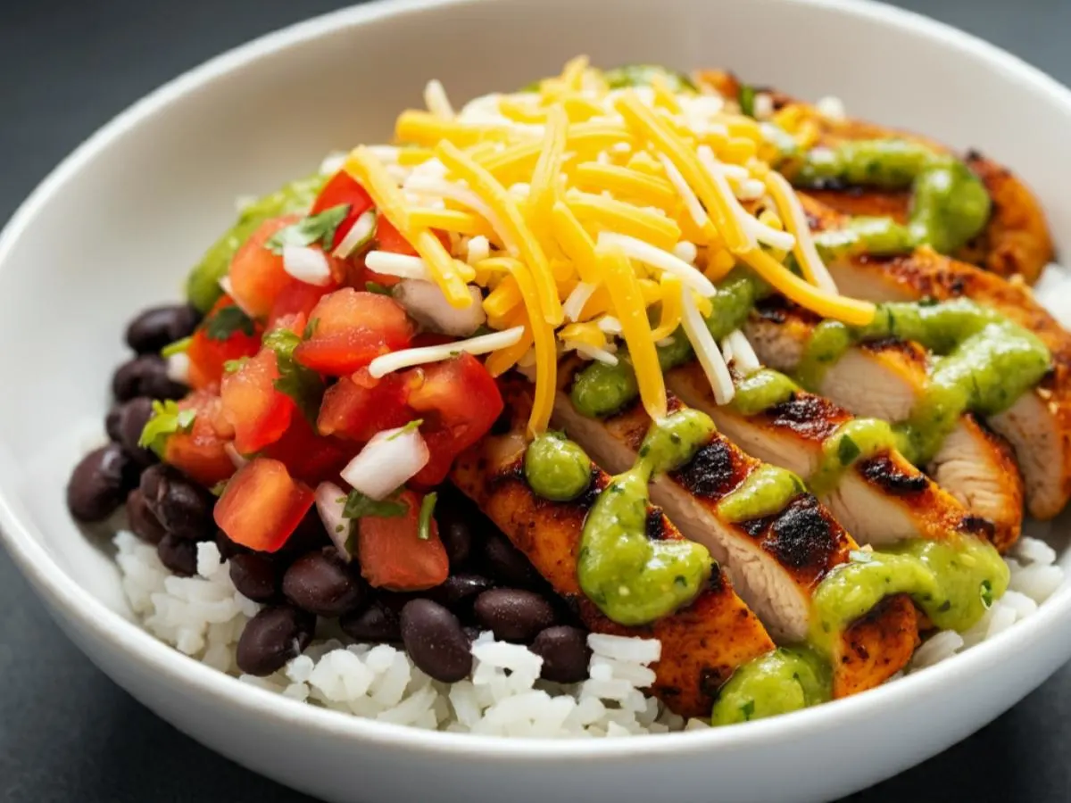 Grilled Chicken Burrito Bowl Grilled Chicken Burrito Bowl