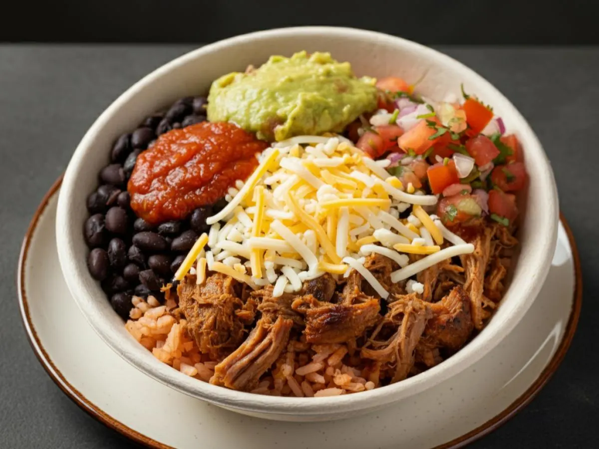 Pork Carnitas Burrito Bowl Pork Carnitas Burrito Bowl